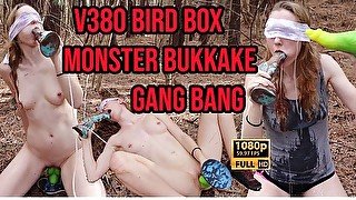 v380 Bird Box Monster Bukkake Gangbang