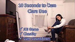 Clara Dee - Chastity Games 4 - 10 Seconds to Cum- Red Light Green Light JOI