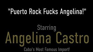 Hot Cuban BBW Angelina Castro Wiggles Her Huge Ass While Riding That Dick!