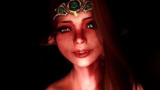 Horny Elf Wants Some Human Cock - Skyrim Porn POV