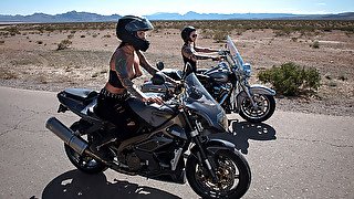 Anna Bell Peaks & Felicity Feline & Johnny Sins in Bloodthirsty Biker Babes: 3 - BrazzersNetwork