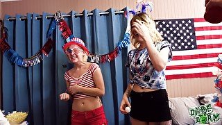 Dare Dorm. Star Spangled Sluts. Part 1