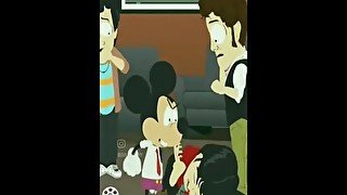 South park mickey golpea a los Jonas Brothers (español latino)