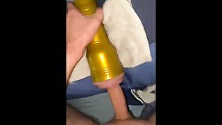 Fucking my POCKET PUSSY thinking of you FLESHLIGHT