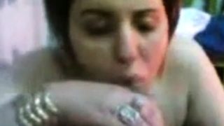 arab girl sucks her husband dick 2nd clip