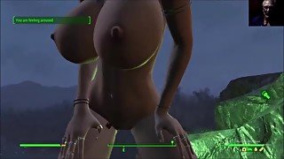 Demon Seduces Blonde Bombshell  Fallout 4 Sex Mod Animation