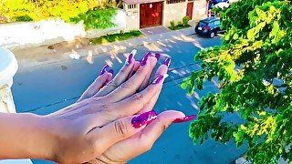 Mis Hermosas Uñas!! Morena Latina