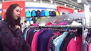 Fantastic Czech Teenie Is Teased In The Supermarket And Nail