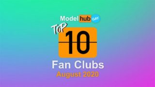 Top Fan Clubs of August 2020 - Pornhub Model Gay edition