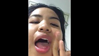 Ivey Thai Teen @ 18yo - - cumshot on my face, cant get enough