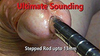 Ultimate Sounding Big Red Uncut Head Torment 6 to 13mm 4K Ultra close-up