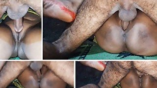 Sex with my Indian wife at night while beta resting beside