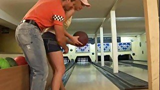 They have a hot fuck in the bowling alley