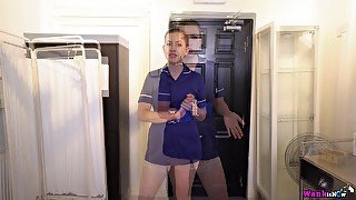 Tindra Frost - Horny Campus Nurse - Sexy Videos - WankitNow