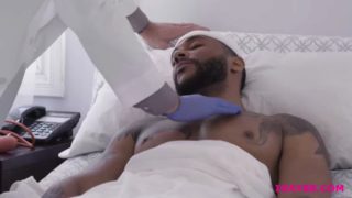 Black gays Jaxx and Michael sucks cock and bangs tight assholes