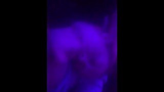 Black light blowjob