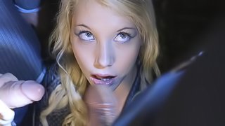 Gangbang anal treat for slutty Kimber Delice