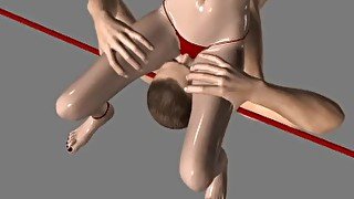 Mixed Wrestling 3d Part 2