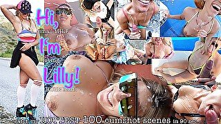 100 cumshots in 90 seconds - YummyCouple trailer