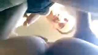 Arab couple fucking in car