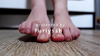 foot play from cutie Furiyssh