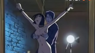 Asian Brunette Gets Fucked Against Her Will In An Anime Video