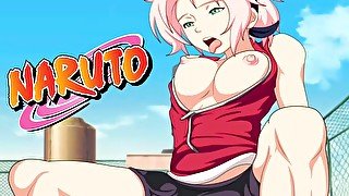 SAKURA RIDES NARUTO (HENTAI)