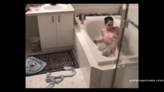 spying my sisters bath masturbation