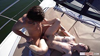 And Riding A Dick With Oliver Beck And Dalton Riley