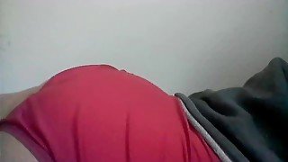 Teen Girl Booty Control Fast Twerking Red Underwear