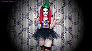 Sexy Clown Humiliates Your Lil' Dick (SPH, Female Domination, Laughing)