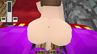 Minecraft Jenny Mod! Fucking Jenny Doggystyle! Juicy Ass and Tits!