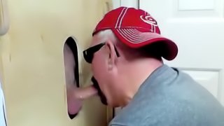 Gloryhole Newbie Is Hooked On The Feeling