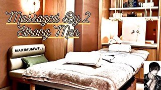 TWO! BIG men in masks MASSAGE you then RUIN your hole together [Size Kink Audio for Women]