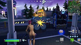 fortnite gameplay (britestorm bomber nude)