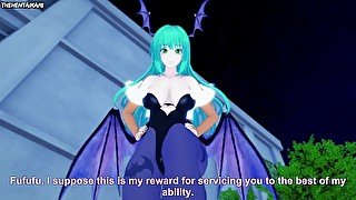 Hentai POV Feet Morrigan Aensland Darkstalkers