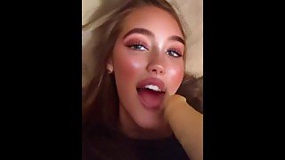 ASMR dirty talking wife wants to suck your cock