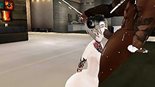 femboy slut twerking his bubble ass before get fucked by bbc 8 - IMVU