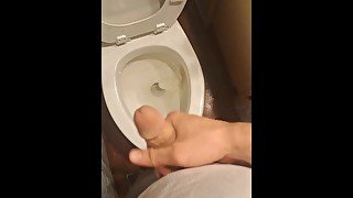 Jerk toilet shot