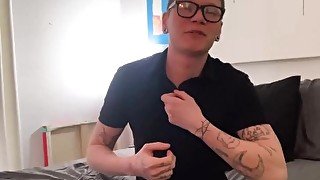 Hot Gay Tattooed Camboy Masturbates for You Live on Jerkmate