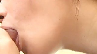 Petite Japanese teenie gets her twat wanged