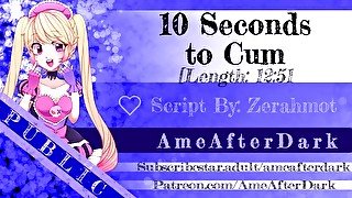 10 Seconds to Cum [HFO] [ASMR Erotic Audio]