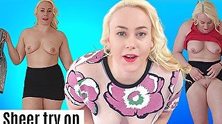 Sheer top try on haul 1