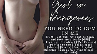 ASMR  I bet I can make you cum in me first  Audio Porn  Needy  Girl on Top  Moans