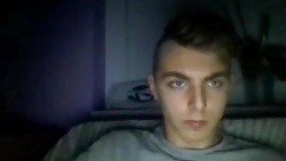 Slovakian Cute Gay Boy With Big Cock Cums On Cam