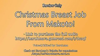 FULL AUDIO FOUND ON GUMROAD - Makoto's Christmas Breast Job