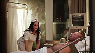 Brunette With Big Milkings In Nurse Uniform Is Ready For Anal Sex - Teaser Video