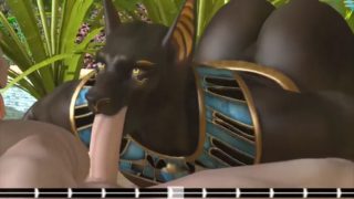 Furry Anubis Cock PMV