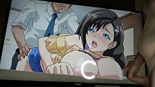 EP 45 - Hottest Hentai Uncensored Threesome With Creampie At The Massage Center (VIRAL)