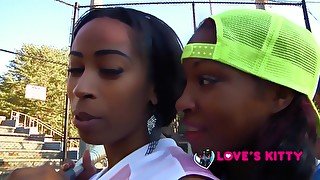 Ebony Lesbian #17 With Mz. Beutidoll And Envy Star